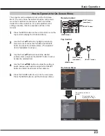 Preview for 23 page of Sanyo PDG-DWL2500 - 2500 Lumens Owner'S Manual