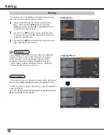 Preview for 50 page of Sanyo PDG-DWL2500 - 2500 Lumens Owner'S Manual