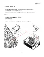 Preview for 62 page of Sanyo PDG-DWT50L - WXGA DLP Projector Service Manual