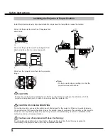 Preview for 8 page of Sanyo PDG-DXL2000 - 2000 Lumens Owner'S Manual