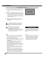 Preview for 22 page of Sanyo PDG-DXL2000 - 2000 Lumens Owner'S Manual