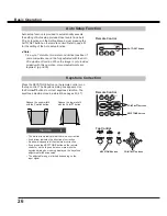 Preview for 26 page of Sanyo PDG-DXL2000 - 2000 Lumens Owner'S Manual