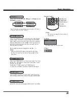 Preview for 29 page of Sanyo PDG-DXL2000 - 2000 Lumens Owner'S Manual