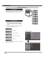 Preview for 36 page of Sanyo PDG-DXL2000 - 2000 Lumens Owner'S Manual