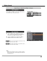 Preview for 41 page of Sanyo PDG-DXL2000 - 2000 Lumens Owner'S Manual