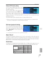 Preview for 105 page of Sanyo PDG-DXL2000 - 2000 Lumens Owner'S Manual