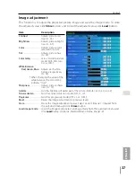 Preview for 119 page of Sanyo PDG-DXL2000 - 2000 Lumens Owner'S Manual