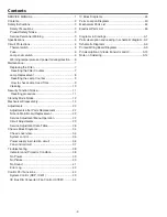 Предварительный просмотр 2 страницы Sanyo PDG-DXL2000 - 2000 Lumens Service Manual