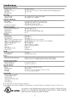 Предварительный просмотр 4 страницы Sanyo PDG-DXL2000 - 2000 Lumens Service Manual