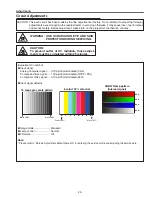 Предварительный просмотр 23 страницы Sanyo PDG-DXL2000 - 2000 Lumens Service Manual