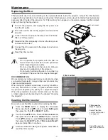 Предварительный просмотр 7 страницы Sanyo PDG-DXL2000E Service Manual