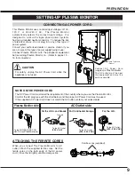 Предварительный просмотр 9 страницы Sanyo PDP-31H1ENV Owner'S Manual