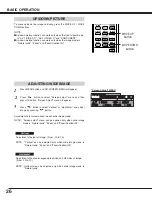 Предварительный просмотр 26 страницы Sanyo PDP-31H1ENV Owner'S Manual