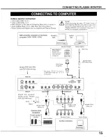 Предварительный просмотр 15 страницы Sanyo PDP-32H1A Owner'S Manual