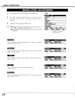 Предварительный просмотр 24 страницы Sanyo PDP-32H1A Owner'S Manual