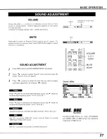 Предварительный просмотр 27 страницы Sanyo PDP-32H1A Owner'S Manual