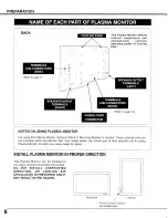 Предварительный просмотр 8 страницы Sanyo PDP-32H1AN Owner'S Manual