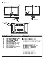 Предварительный просмотр 22 страницы Sanyo PDP-32H1ES Service Manual