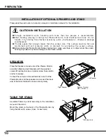 Предварительный просмотр 10 страницы Sanyo PDP-32H1W Owner'S Manual