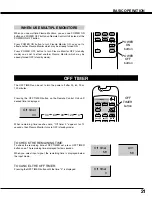 Предварительный просмотр 21 страницы Sanyo PDP-32H1W Owner'S Manual