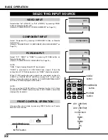 Предварительный просмотр 22 страницы Sanyo PDP-32H1W Owner'S Manual