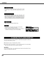 Предварительный просмотр 36 страницы Sanyo PDP-32H1W Owner'S Manual