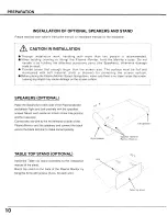 Предварительный просмотр 10 страницы Sanyo PDP-42AN Owner'S Manual