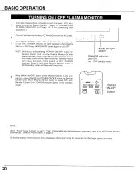 Предварительный просмотр 20 страницы Sanyo PDP-42AN Owner'S Manual