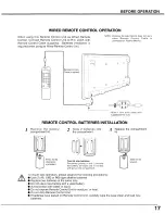 Preview for 17 page of Sanyo PDP-42H1AN Owner'S Manual