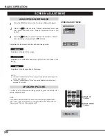 Предварительный просмотр 28 страницы Sanyo PDP-42H2A Owner'S Manual