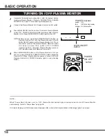 Предварительный просмотр 18 страницы Sanyo PDP-42WV1 Owner'S Manual