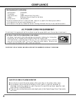 Preview for 4 page of Sanyo PDP42H2W Owner'S Manual