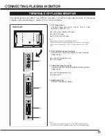 Preview for 11 page of Sanyo PDP42H2W Owner'S Manual