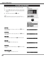 Preview for 26 page of Sanyo PDP42H2W Owner'S Manual