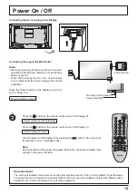 Предварительный просмотр 13 страницы Sanyo PID-42NE1 Operating Instructions Manual