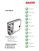 Preview for 1 page of Sanyo PJ-Net Organizer plus IIC Owner'S Manual