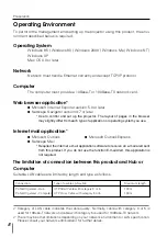 Предварительный просмотр 8 страницы Sanyo PJ-Net Organizer POA-PN01 Owner'S Manual