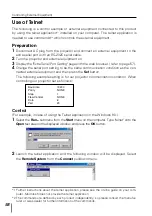 Предварительный просмотр 58 страницы Sanyo PJ-Net Organizer POA-PN01 Owner'S Manual