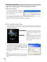 Preview for 24 page of Sanyo PJ-Net Organizer POA-PN30 Owner'S Manual