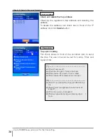 Preview for 36 page of Sanyo PJ-Net Organizer POA-PN30 Owner'S Manual