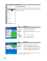 Preview for 44 page of Sanyo PJ-Net Organizer POA-PN30 Owner'S Manual