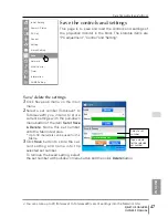 Preview for 47 page of Sanyo PJ-Net Organizer POA-PN30 Owner'S Manual