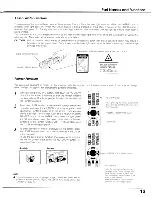 Предварительный просмотр 13 страницы Sanyo PL-SU60 Owner'S Manual