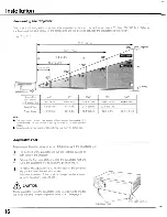 Предварительный просмотр 16 страницы Sanyo PL-SU60 Owner'S Manual