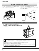 Preview for 10 page of Sanyo PLC - 12BL Owner'S Manual