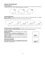 Предварительный просмотр 13 страницы Sanyo PLC-220P Service Manual