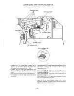 Предварительный просмотр 33 страницы Sanyo PLC-220P Service Manual