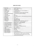 Предварительный просмотр 3 страницы Sanyo PLC-320MB Service Manual