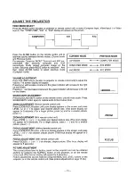 Предварительный просмотр 13 страницы Sanyo PLC-320MB Service Manual