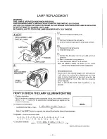 Предварительный просмотр 31 страницы Sanyo PLC-320MB Service Manual